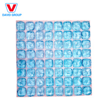 Células de gelo cortáveis ​​em 3D com 64 células / Esteira de gelo flexível / Gel de gelo reutilizável